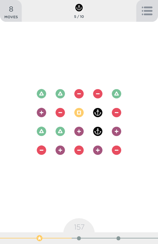 TwoDots (Android) screenshot: Colorblind mode