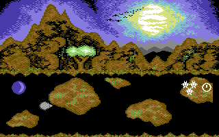 Nodule (Commodore 64) screenshot: Level 4