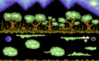 Nodule (Commodore 64) screenshot: Level 1