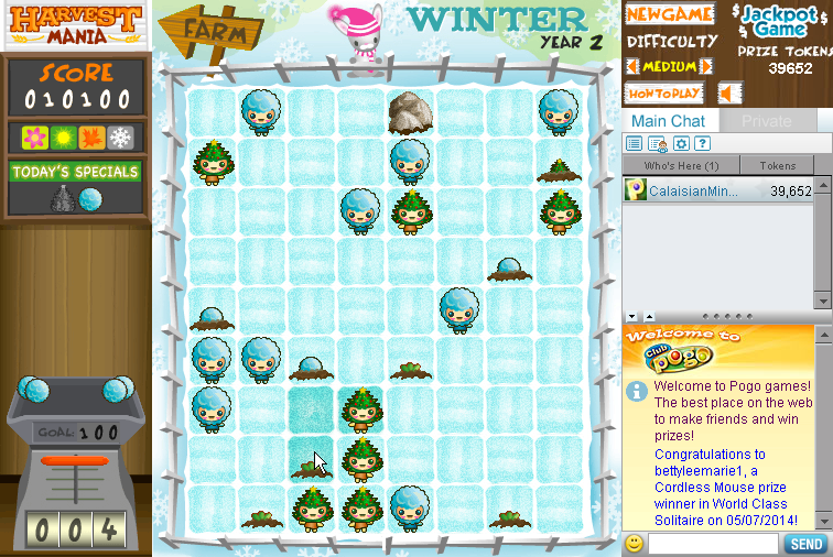Harvest Mania (Browser) screenshot: That's not a vegetable.