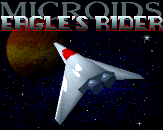Eagle's Rider (Amiga) screenshot: Title screen