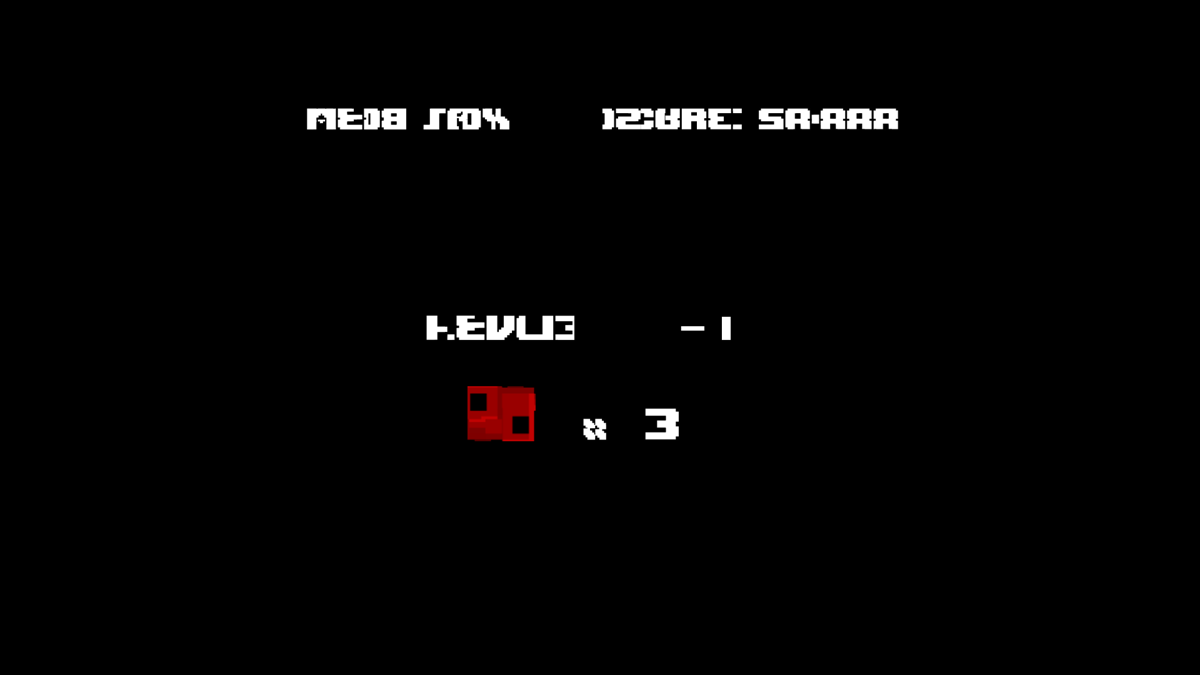 Super Meat Boy (Windows) screenshot: Welcome to the glitch level