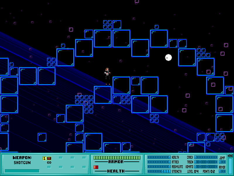 Iji (Windows) screenshot: The mysterious sector Z: the first zone