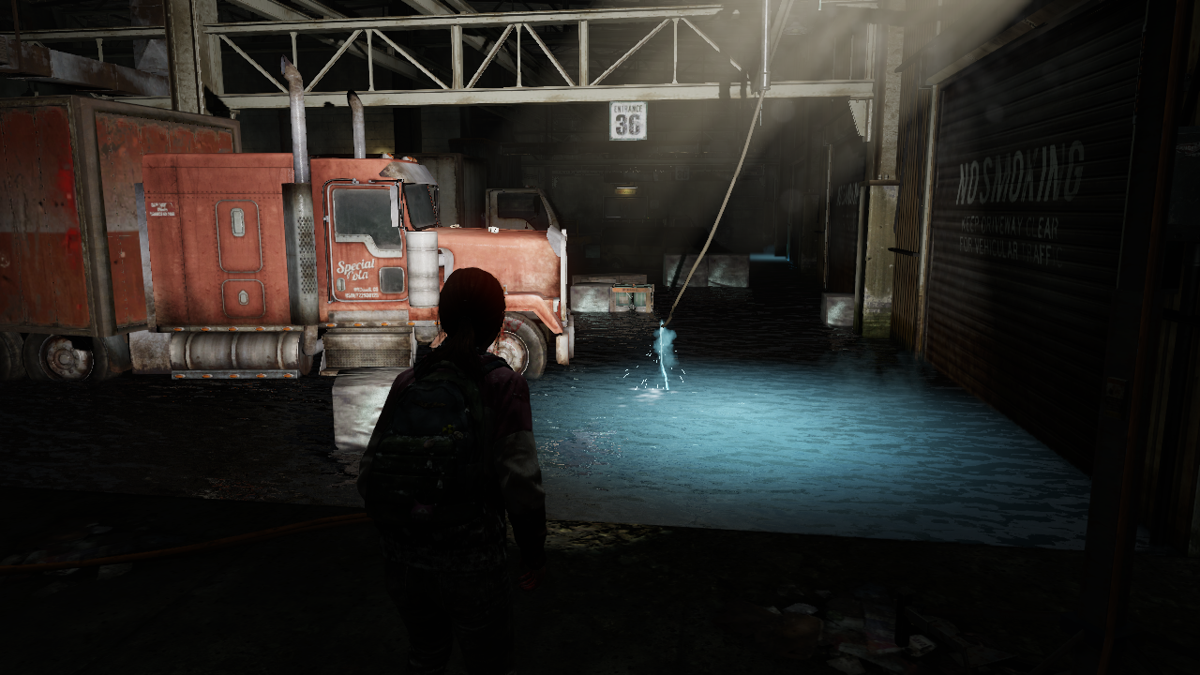 The Last of Us: Left Behind (PlayStation 3) screenshot: Got to find another way...