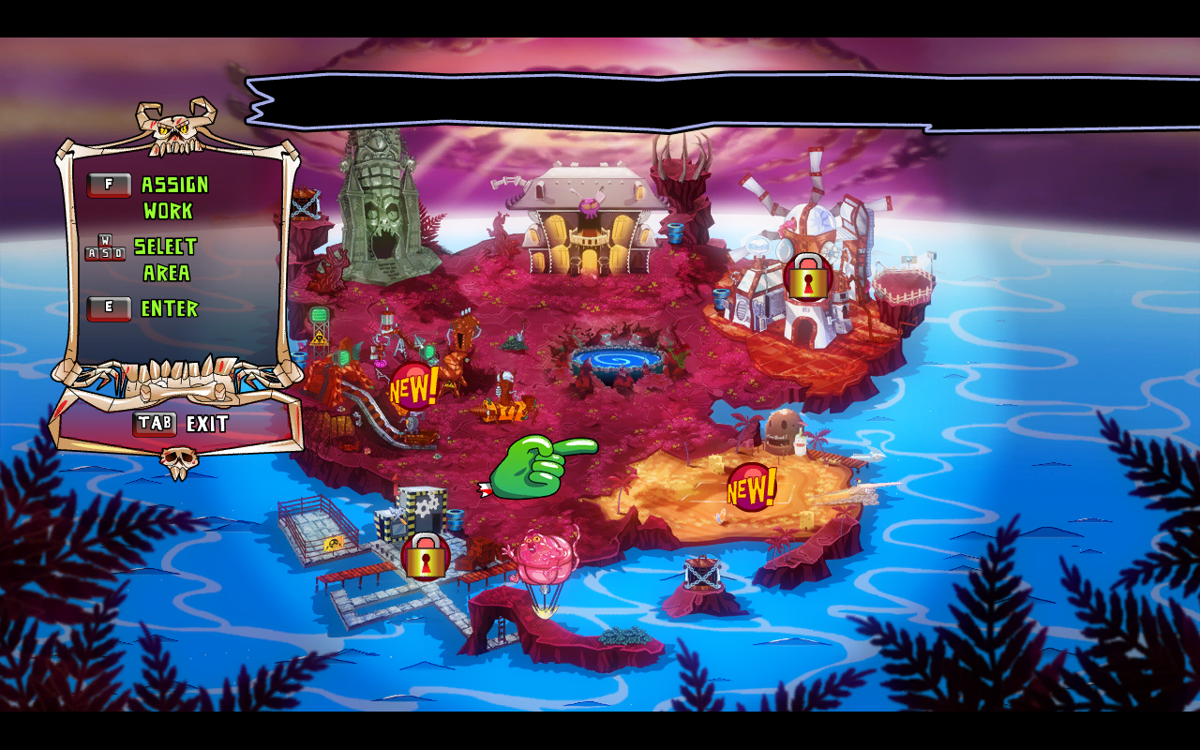 Hell Yeah!: Wrath of the Dead Rabbit (Windows) screenshot: The Island, full view.