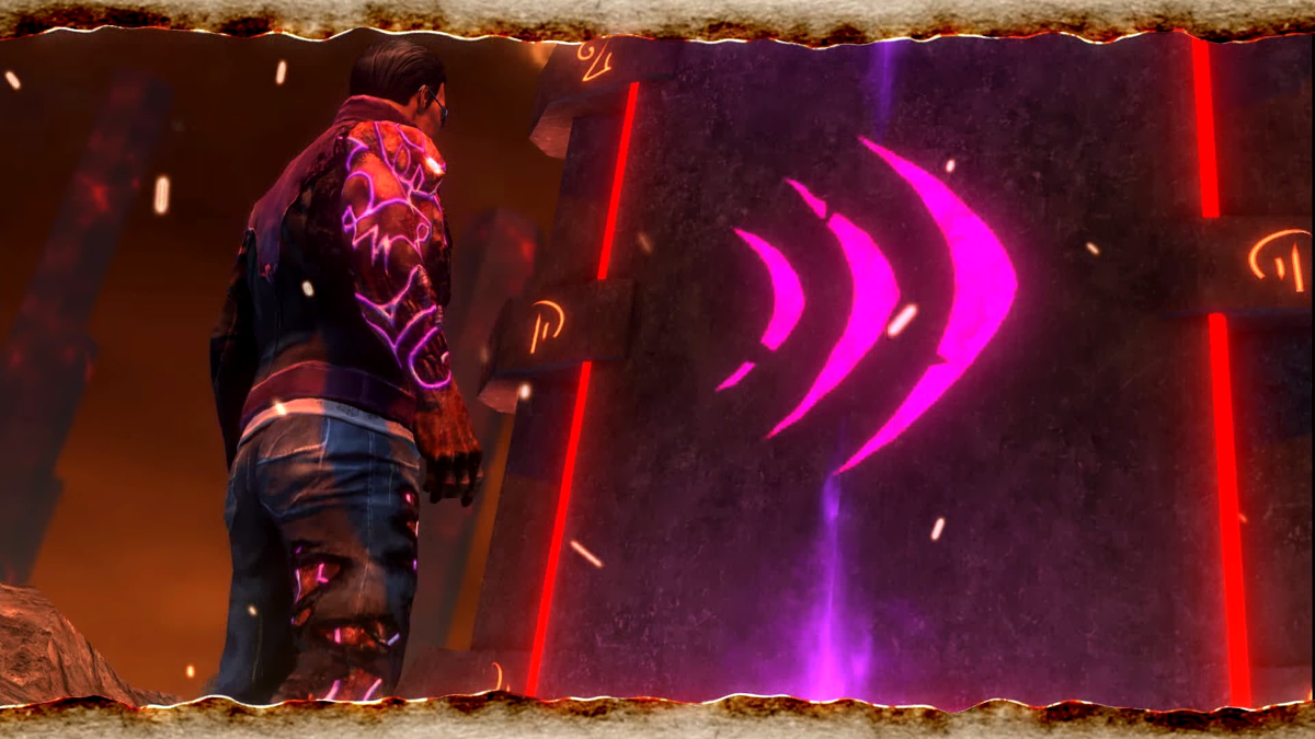 Saints Row: Gat Out of Hell (Windows) screenshot: Each diversion is introduced with a short cinematic