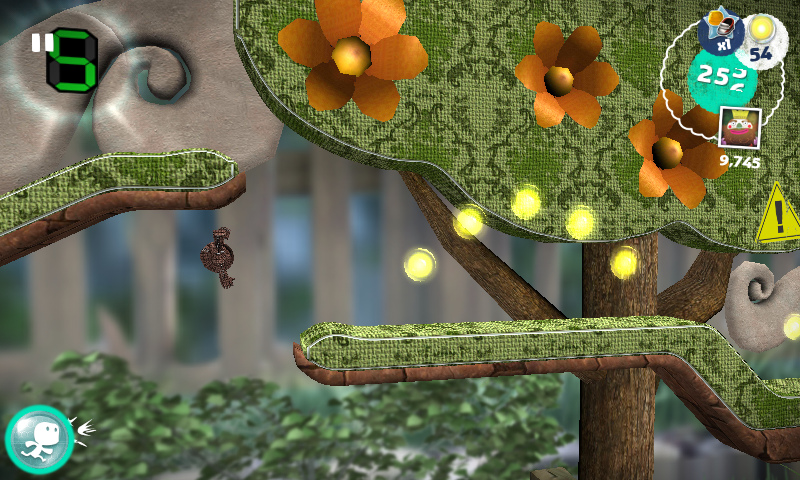 Screenshot of Run Sackboy! Run! (Android, 2014) - MobyGames