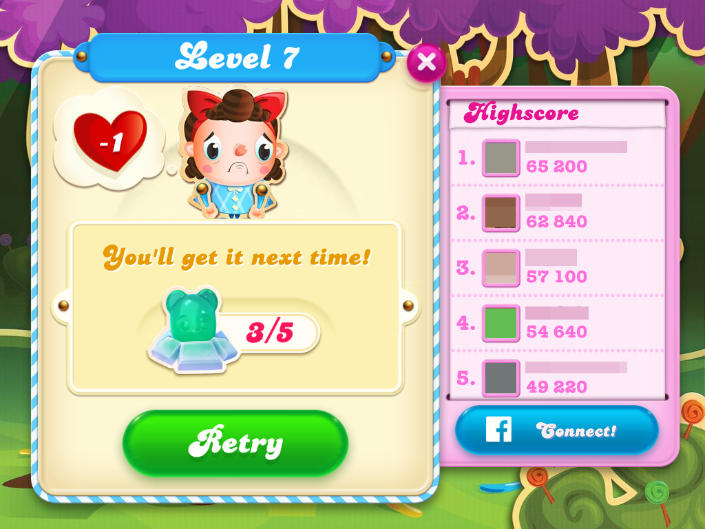 Screenshot of Candy Crush Soda Saga (iPad, 2014) - MobyGames