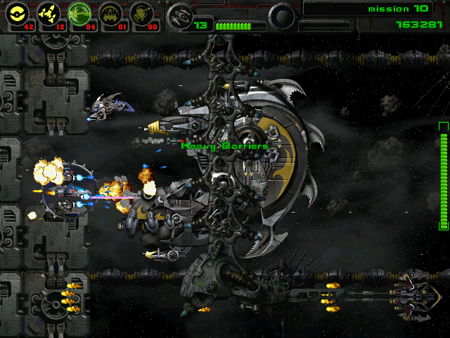 Astrobatics (Windows) screenshot: Fighting the "Dragon" in Dragon's Lair