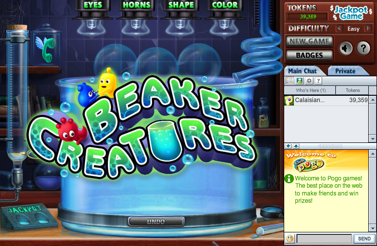 Beaker Creatures screenshots MobyGames