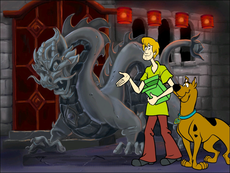 Screenshot of Scooby-Doo!: Case File N°2 - The Scary Stone Dragon ...