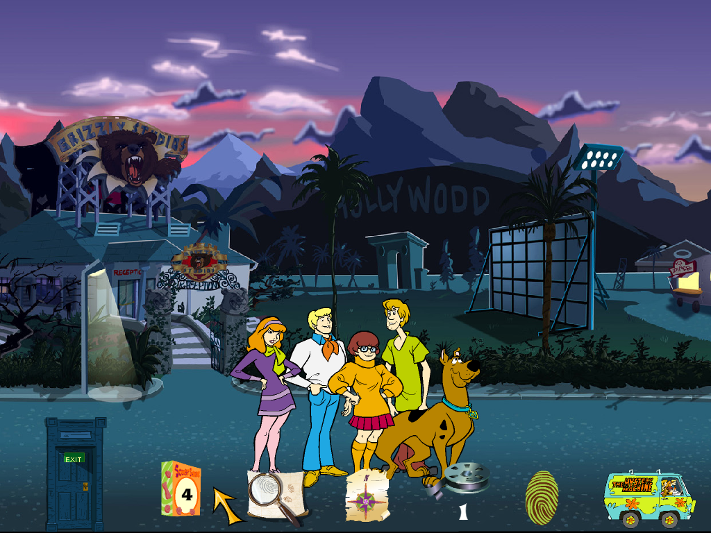 Scooby-Doo!: Case File #3 - Frights! Camera! Mystery! (Windows) screenshot: Looking for a clue