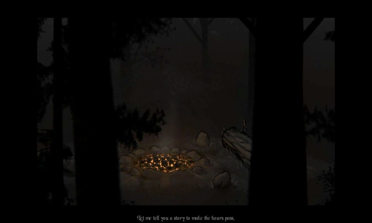 Oknytt (Windows) screenshot: The creature is born in the opening sequence.