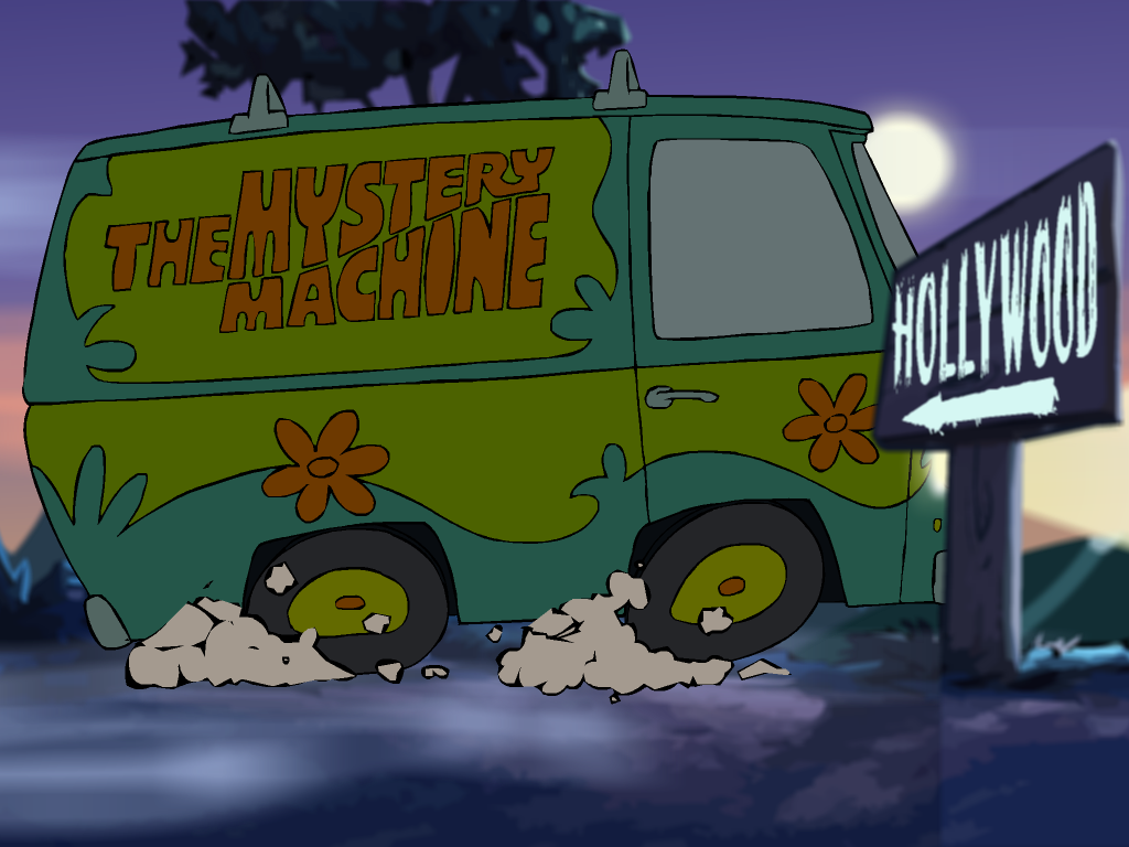 Scooby-Doo!: Case File #3 - Frights! Camera! Mystery! (Windows) screenshot: Heading to Hollywood