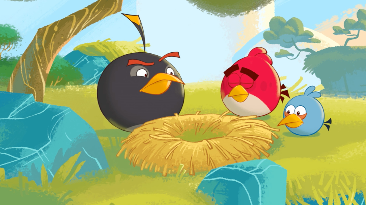 Angry Birds Trilogy (PlayStation 3) screenshot: All cut-scenes are now fully animated