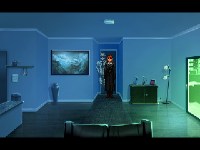 The Blackwell Epiphany (Windows) screenshot: Nice penthouse!