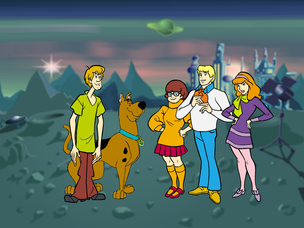 Scooby-Doo!: Case File #3 - Frights! Camera! Mystery! (Windows) screenshot: Space decoration