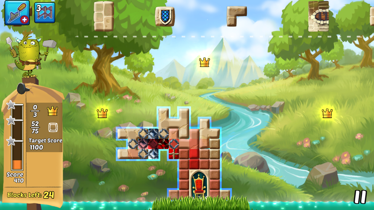 Throne Together (Windows Apps) screenshot: Support block in use