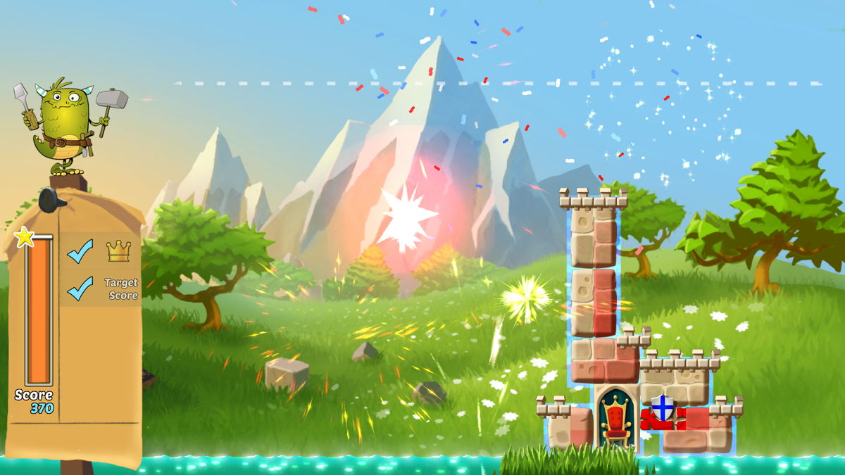 Throne Together (Windows Apps) screenshot: Castle completed