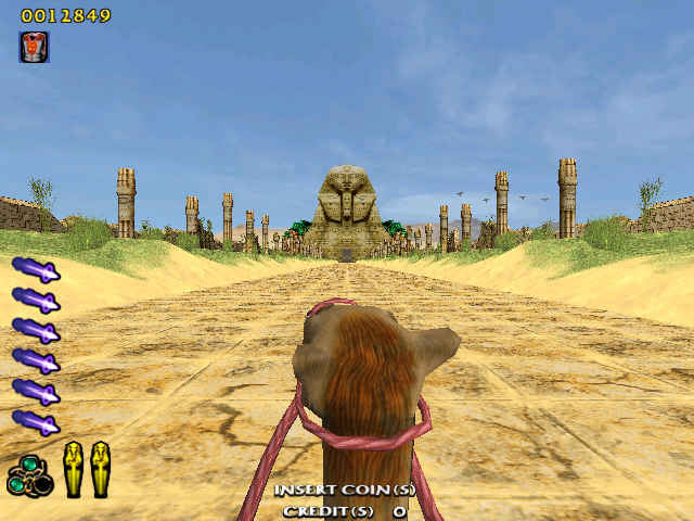 The Maze of the Kings (Arcade) screenshot: Here we go!