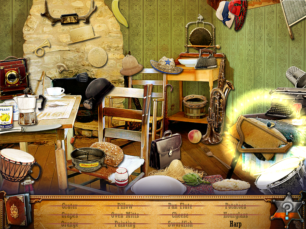 Wild West Quest (iPad) screenshot: I used the hint feature