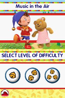 Noddy in Toyland (Nintendo DS) screenshot: Difficulty