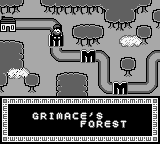 Spot: The Cool Adventure (Game Boy) screenshot: Stage select, Mario Bros 3-style