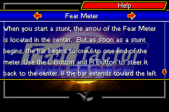 Fear Factor: Unleashed (Game Boy Advance) screenshot: Fear Meter