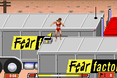 Fear Factor: Unleashed (Game Boy Advance) screenshot: Truck Relay gameplay