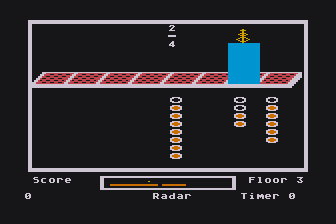Fraction Fever (Atari 8-bit) screenshot: I Found the Correct Fraction