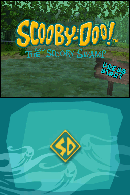 Scooby-Doo! and the Spooky Swamp (Nintendo DS) screenshot: Title Screen