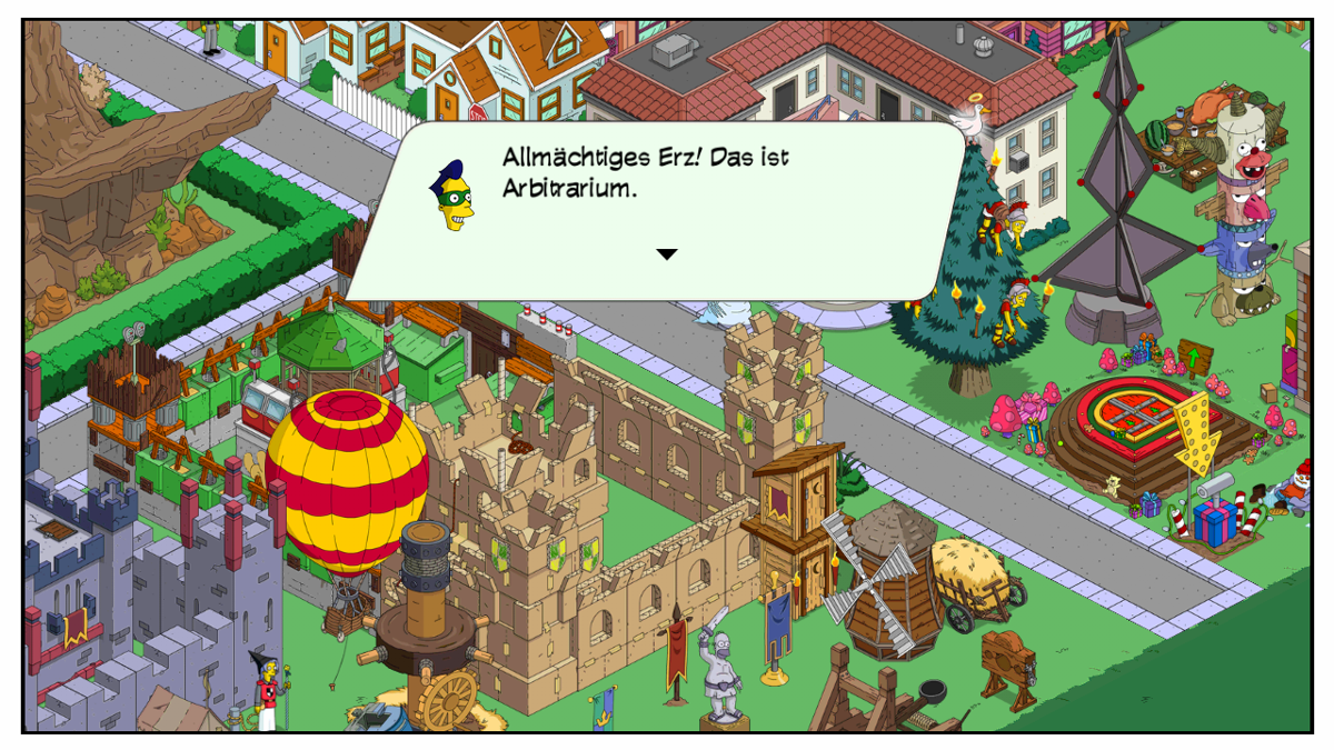 The Simpsons: Tapped Out (Android) screenshot: Comic Quest 2015 - Intro