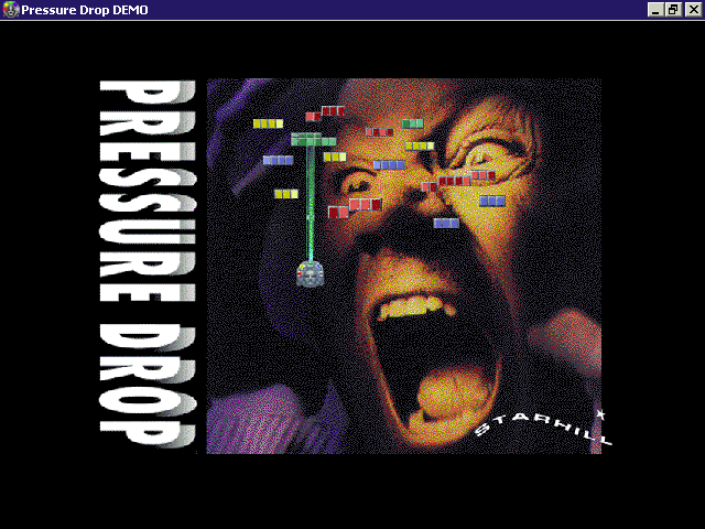 Pressure Drop (Windows) screenshot: The game's title screen