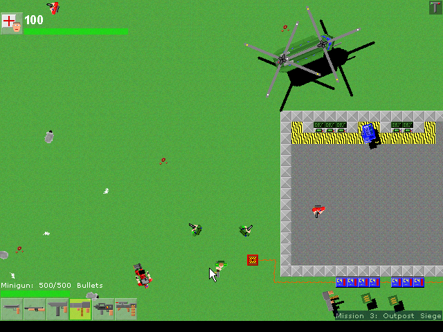 Meteor (Windows) screenshot: Those C4:s can be detonated