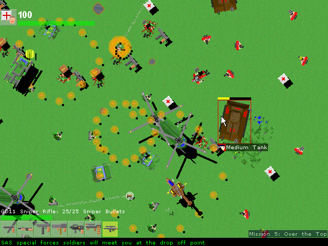 Meteor (Windows) screenshot: It's mayhem!