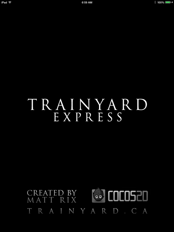 Trainyard Express (iPad) screenshot: Loading screen