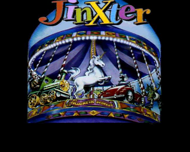 Jinxter (Amiga) screenshot: title screen