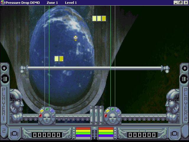 Pressure Drop (Windows) screenshot: A two player game