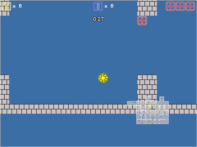 Bumper Blaster (Windows) screenshot: The time is running out