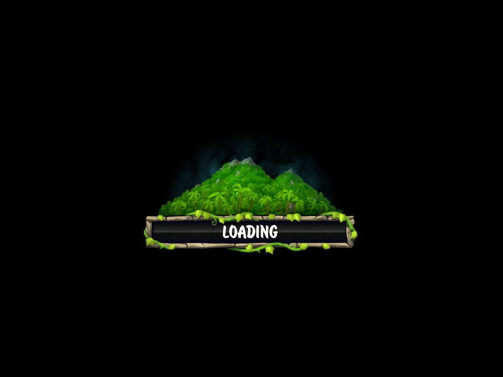 The Island: Castaway (iPad) screenshot: Loading screen
