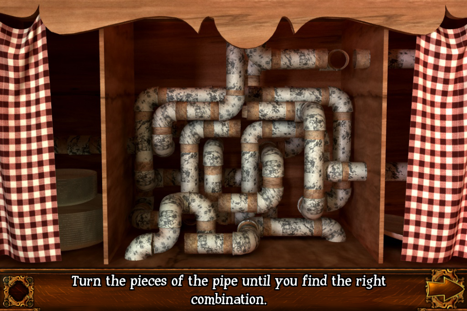 Tales from the Dragon Mountain: The Strix (iPhone) screenshot: Another mini game