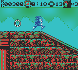 Sonic Adventure 7 (Game Boy Color) screenshot: A bit of gameplay.