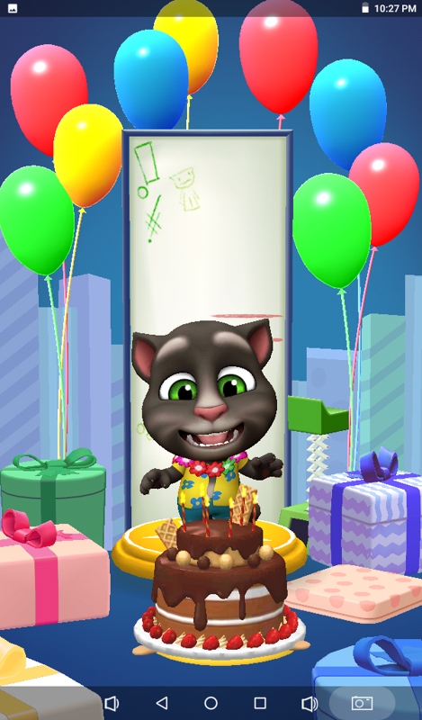 My Talking Tom & Friends Theme Birthday Cake | Aniversario, Festa, Alice