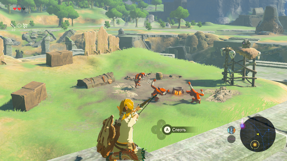 Screenshot Of The Legend Of Zelda Breath Of The Wild Wii U 2017 Mobygames 7004