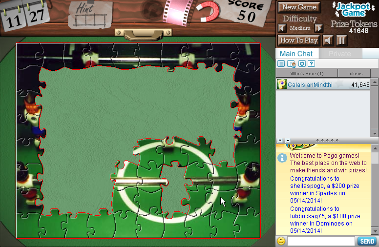 Jigsaw Detective (Browser) screenshot: Totally random image.