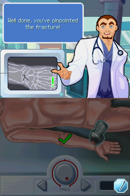 My Hero: Doctor (Nintendo DS) screenshot: New Training
