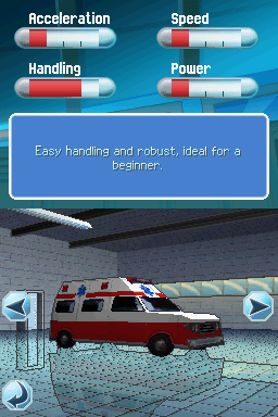 My Hero: Doctor (Nintendo DS) screenshot: Ambulance