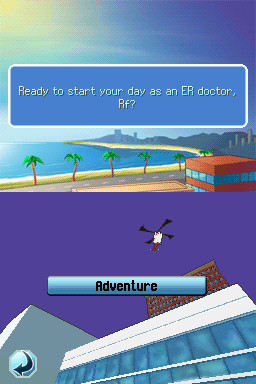 My Hero: Doctor (Nintendo DS) screenshot: Adventure mode