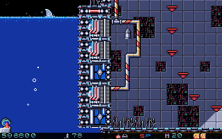 Secret Agent HD (Windows) screenshot: ...At least in this case the fortress differs in SOME way. And episode 4 levels seem bigger on average. :)