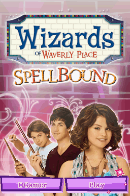 Disney: Wizards of Waverly Place - Spellbound (Nintendo DS) screenshot: Title screen